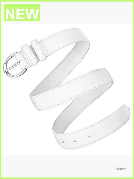 Genuine Leather Dress Belt with Single Prong Buckle – 1.1\